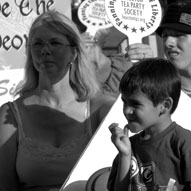 Houston Tea Party - Downtown, Discovery Green - July 3, 2009... Click to enlarge