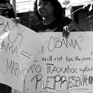 Houston Tea Party - Downtown, Discovery Green - July 3, 2009... Click to enlarge